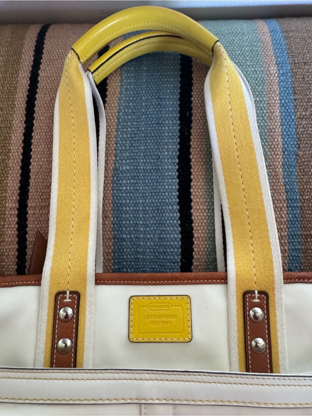 Coach Vintage Hamilton Weekend Tote L0682-10663 - Picture 14 of 15